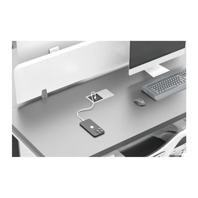 Ultra Slim Flip Lok skrifborðsútgangur